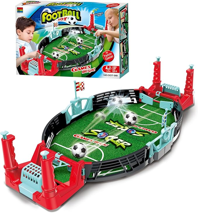 ZUNIPLEX Tabletop Football Game,Mini Table Soccer Game, Parent-Child Interactive Games