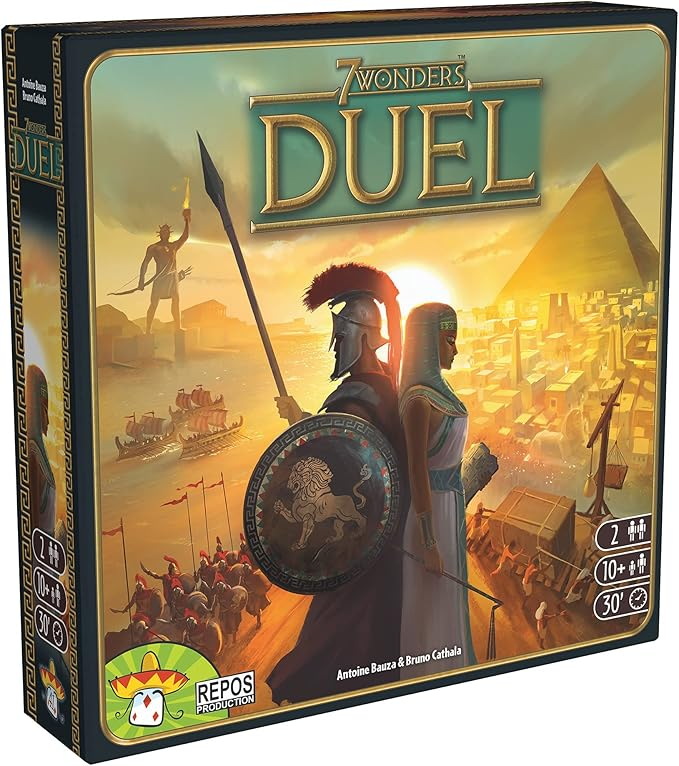 Repos Production Asmodee 7 Wonders: Duel One Colour Main Game