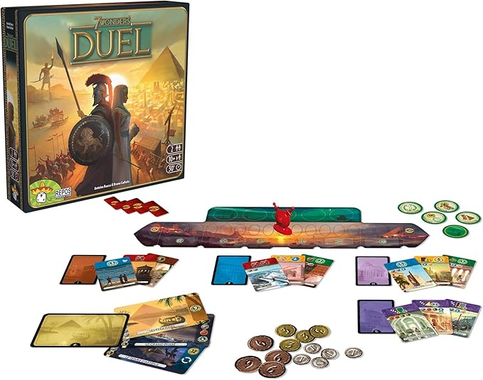 Repos Production Asmodee 7 Wonders: Duel One Colour Main Game