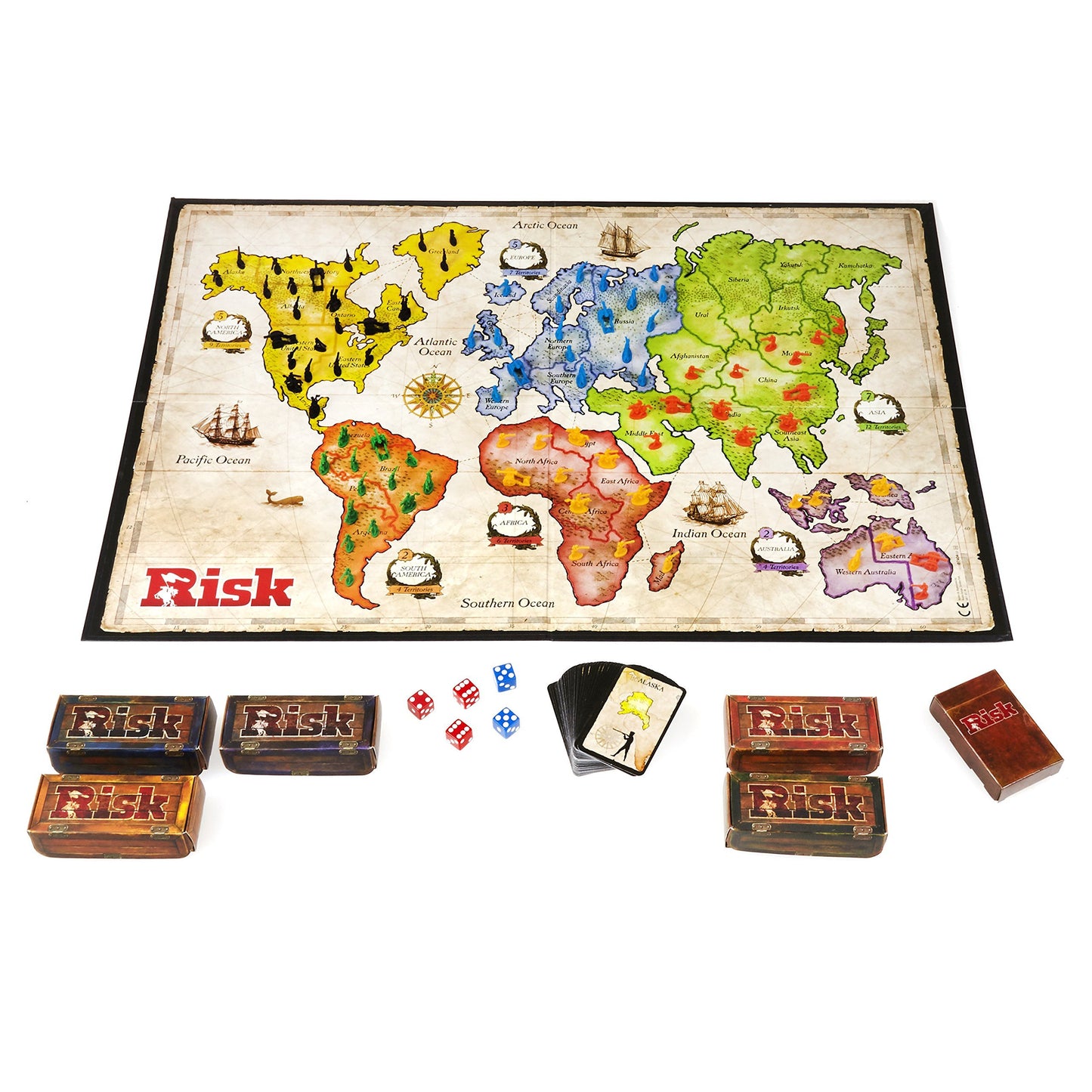 RISK Battle Game Sengoku Fengyun Board Game