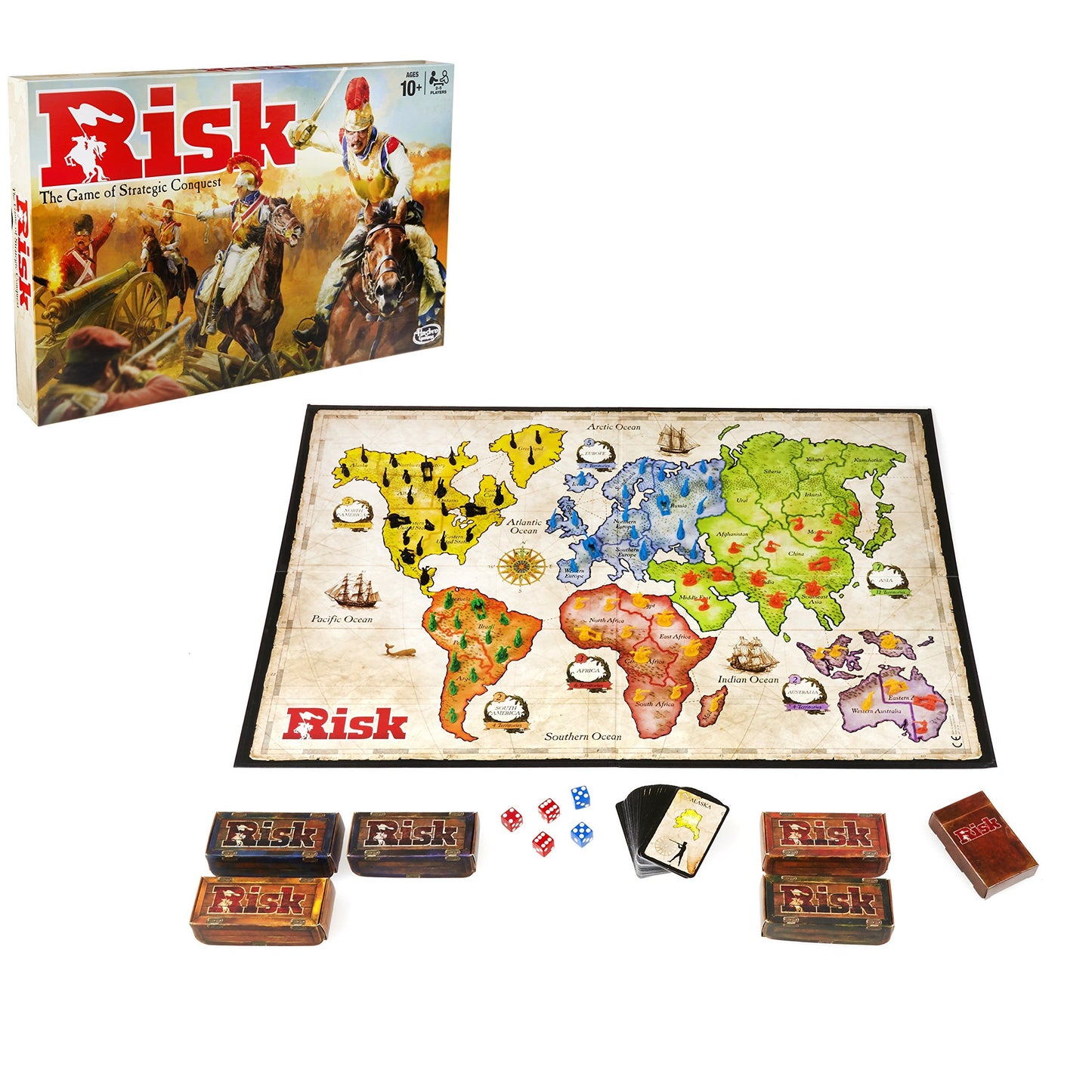 RISK Battle Game Sengoku Fengyun Board Game