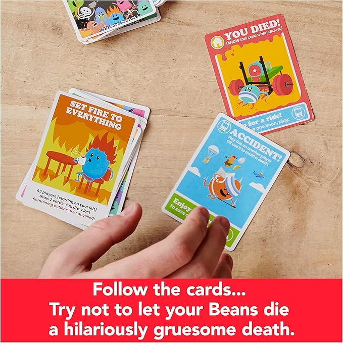 Spin Master Games Dumb Ways to Die Card Game Based on The Viral Video, Card Games for Adults