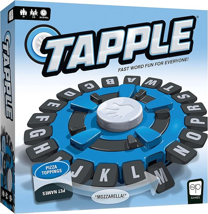 Usaopoly Tapple Board Game | 2-10 Players | 30 Mins | Ages 8+